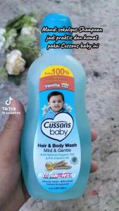 Cussons Baby Hair & Body Wash Extra 100% 100mL + 100mL | Sabun Mandi Bayi Dyshop22