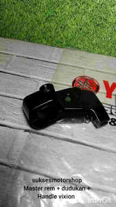 Master rem atas rumah minyak rem assy + dudukan rumah handle kopling + handle set kiri kanan yamaha vixion old new scorpio xabre rx king