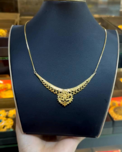 Kalung dubai motip bali lapis emas 24k mini