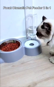 TEMPAT MAKAN & MINUM KUCING ANJING 2IN1 ROYAL PLATE - KODE#9