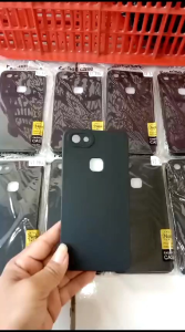 SOFTCASE CASING HP VIVO Y83 SLIKON CASE PRO CAMERA FULL BLACK FULL HITAM