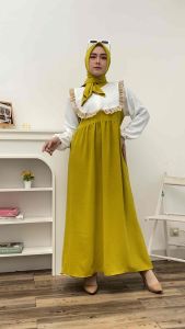 Gamis Angel & Set Hijab Swett Wanita: Fashion Muslim Terbaru