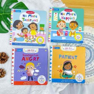 Big Steps No More Nappies/Can You Say Please/Im Not Sleepy Good Habit children book 2-5 years old TOT YR interactive