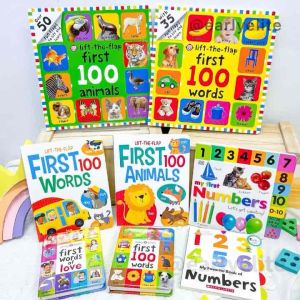 Learn ABC First 100 Words Animals Words Baby Book Children Book BA TOT