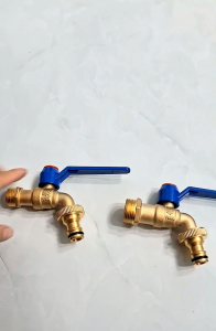 Vòi đồng phi 21 phi 27 thương hiệu Puwa-Hoa Sen