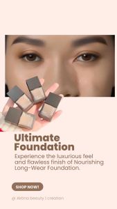 NAXR Nourishing Long-Wear Foundation - Creamy Perfection for Flawless Makeup - Concealer