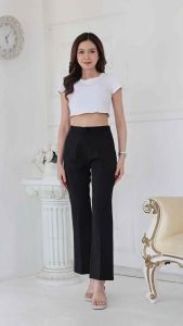 กางเกงทรงขาม้าเล็ก มี 5 สี ผ้าโรเชฟ