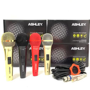 MIC ASHLEY A02 MICROPHONE KABEL A 02 ASHLEY OROGINAL