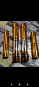 Cover shock depan Yamaha Scorpio model atas bawah