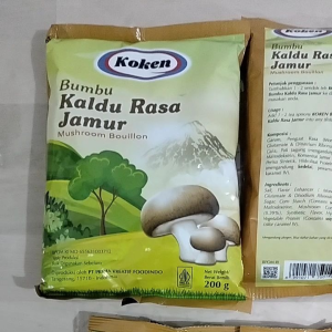 Koken Bumbu Kaldu Rasa Jamur 80 gram - Koken Bumbu Kaldu Rasa Jamur 200 gram - Mushroom Bouillon