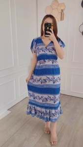 Daster Bali Mahalini Busui Kancing Tiga