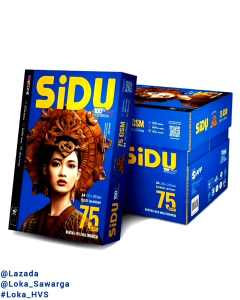 Kertas HVS SIDU A4 TRUTONE 1 Karton/5 Rim (2.500 Lembar)