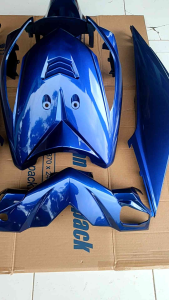 Cover Full Set Body Halus Honda Beat Karbu Tahun 2008-2012 Warna Custom Biru Candy
