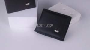 AX - Dompet Lipat pria Kulit Sintetis Dompet pendek pria dewasa Dompet kartu pria