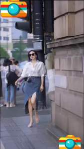 CHÂN VÁY JEAN DÀI XẺ TÀ 1 BÊN PHONG CÁCH ĐẸP hân Váy Jeans Nữ Lưng Cao Xã Tua Dài Qua Gối Chất Vãi Dày Dặn