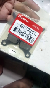 Honda genuine brake pad for click 125/150 v2 Thailand