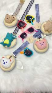 Kính Râm Cho Bé Chống Tia Cực Tím Gấp Gọn Kèm Hộp Đựng Đeo Cổ Siêu Tiện Lợi . Quà Tặng Mắt Kính Trẻ Em Dễ Thương