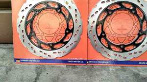 Piringan disc cakram depan 267mm R15 V2 VIXION R XSR XABRE MT15 pnp model Grigi Variasi