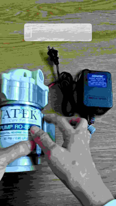 ปั้มอัดแรงดัน Aquatek 85 GPD  ปั้มอัดเมมเบรน RO ปั้ม RO ปั้มอาร์โอ