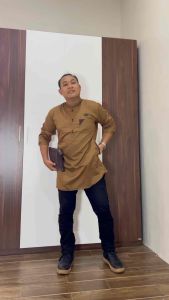 KOKO PAKISTAN / KEMEJA MUSLIM PRIA KURTA PAKISTAN