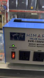 Himark SVR AVR Automatic Voltage Regulator 1500watts SVR-1500VA Servo Type AVR Time Delay