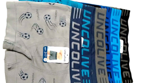 【beli 4 gratis 2】 Celana Dalam Olahraga Anak Pria 6-15 Tahun Anti-Lapak Kering Cepat dengan Desain Frill untuk Lari Profesional 6 Warna Acak