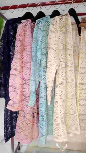 Kardigan Cardigan Outer Brokat Lace Malida: Pilihan Elegan untuk Musim Dingin
