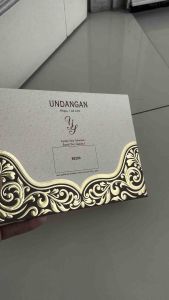 Blangko Undangan Kosong Pernikahan Erba Kartu BLANKO Simple 88200 (5 Set atau 100 Set)