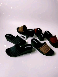 sandal wedges kokop terbaru