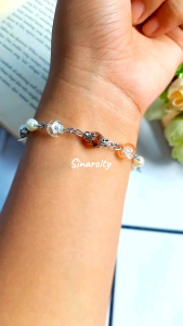 SC Gelang Manik Manik Kristal Rantai Aesthetic | Gelang Wanita Aksesoris Fashion Gaya Korea | Bracelet Beads Gaya Vintage Korea | Gelang Kpop Retro Y2k | Bracelet Beads Charm Coquette Aksesoris Fashion Terkini | Trend Gelang Charm Vintage Bracelet Beads