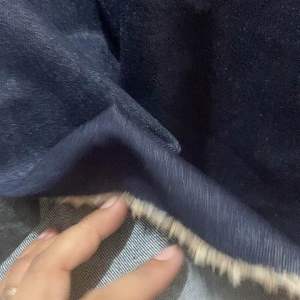 NAVY BLUE THICK DENIM NON STRETCH FABRIC SOLD PER YARD
