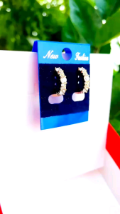 Bông tai nữ đẹp Xuping vang giả 18k đeo cả năm không phai khuyên tai Cực Bền Mẫu 1.2.24- Bảo Hành 3 Tháng - Lokalo Shop - Người Đeo Đơn Giản Tự Nhiên Lại Sang Trọng