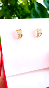 Bông Tai Nữ Xuping Mạ Vàng 18k Cực Bền Mẫu 13 118.22- Bảo Hành 3 Tháng - Lokalo Shop - Người Đeo Đơn Giản Tự Nhiên Lại Sang Trọng