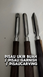 7 pcs pisau ukir buah dan sayuran / pisau garnish