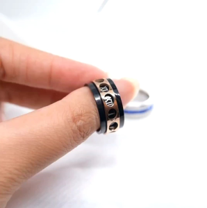 Cincin Titanium Fashion Pria Anti Karat - Rome | Aksesoris