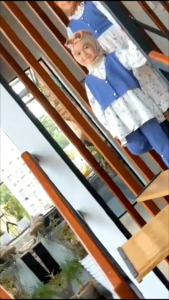 Gamis setcel Anak Perempuan Gamis Muslim Anak Perempuan Terbaru by Zahira junas