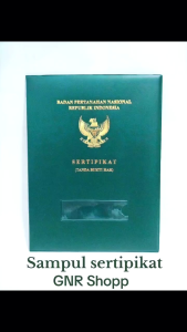 Map Sampul Sertifikat / Hardcover Map Sertifikat Tanah