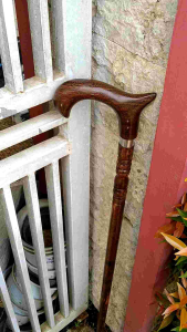 MAHEN CRAFT tongkat jalan kayu galih asem model habib profil C90