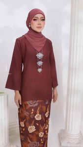 KURUNG KEDAH RAYA2026 SARIMAH XS-3XL BATIK KLASIK COTTON