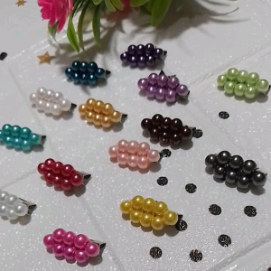 SOUVENIR pernikahan isi 25-50pcs/Bros dagu hijab mutiara oval/peniti hijab