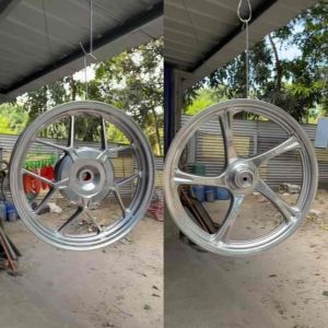 1KG CHROME SILVER - N48 - POWDER COATING PAINT