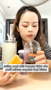 Kopi instan diet pelangsing bebas gula dengan enzim L-Karnitin