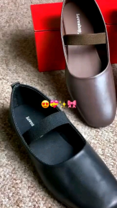 Sepatu Flatshoes Balet Karet Wanita Cantik Viral Kekinian Terbaru Premium Import