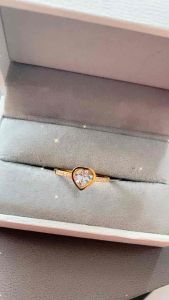 Cincin Love Mata Gold Titanium Cantik & Simple CXB206