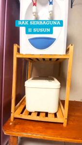 RAK DISPENSER DAN KOMPOR 2 SUSUN