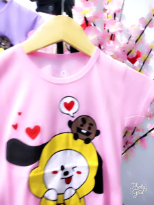 Daster berkarakter anak perempuan murah 1-10 Tahun