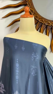 Kain Sutra Arabian Silk Motif Shahla Etnik & Kain Sarimbit