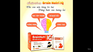 BrainNutri IQ Trẻ Em (20 gói 3g)