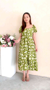 KUMIKO WEAR Dress Laura Fanda - daster laura motif terbaru