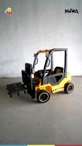 Mainan Mobil Aki Nuwa 37 Forklift Remote Control Ukuran Jumbo